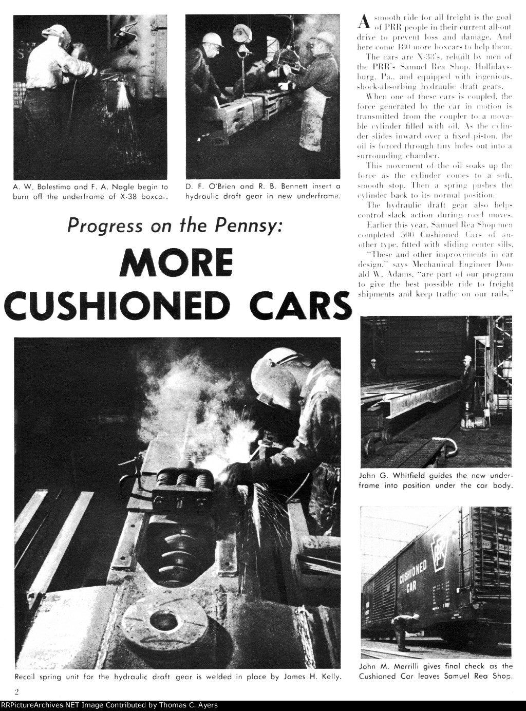 "More Cushioned Cars," Page 2, 1963